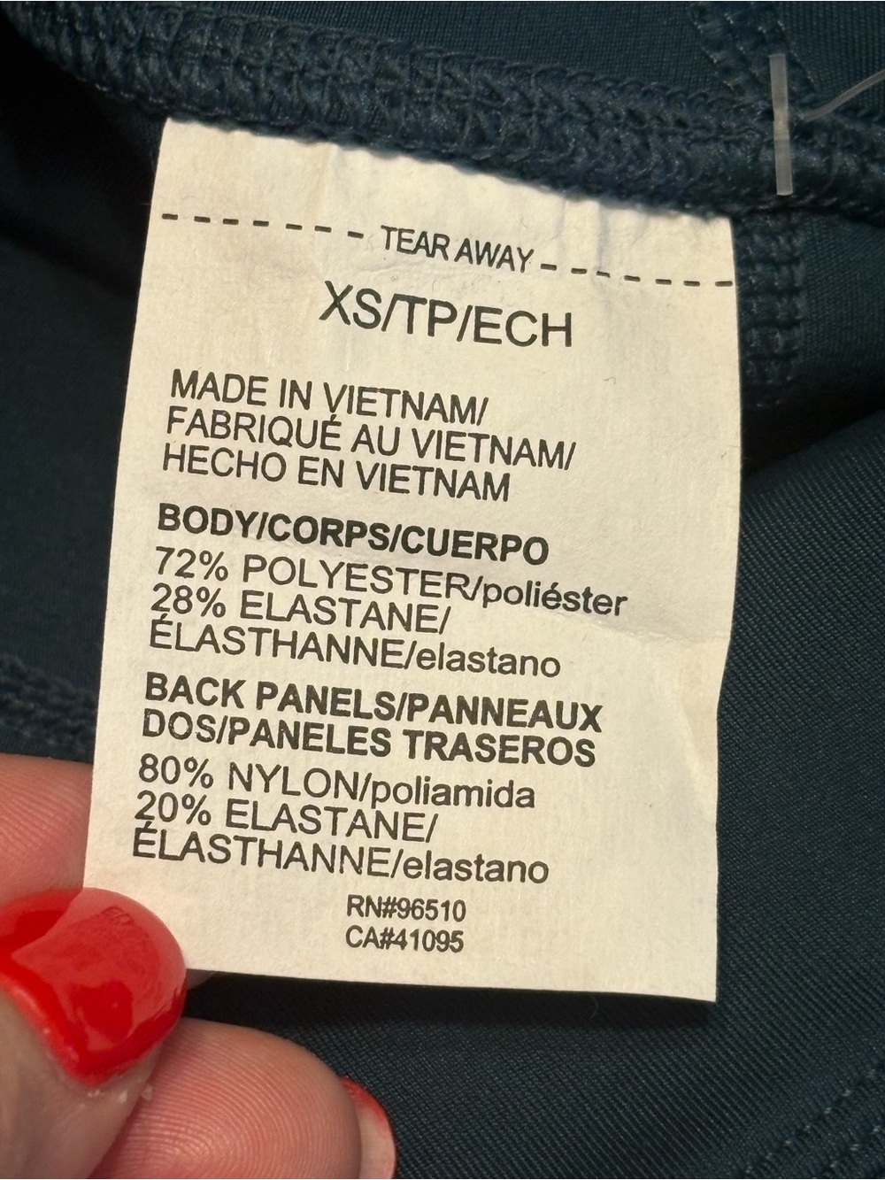 NWT Under Armour Breathelux High Rise Ankle Leggings XS Teal - Picture 8 of 15